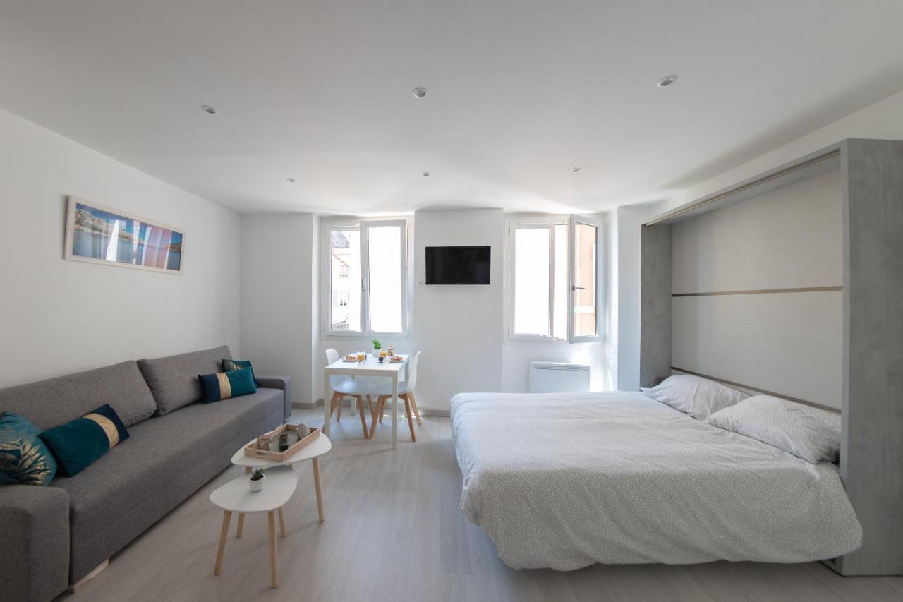 Studio Lumineux Place De Lenche Panier Marselha Exterior foto